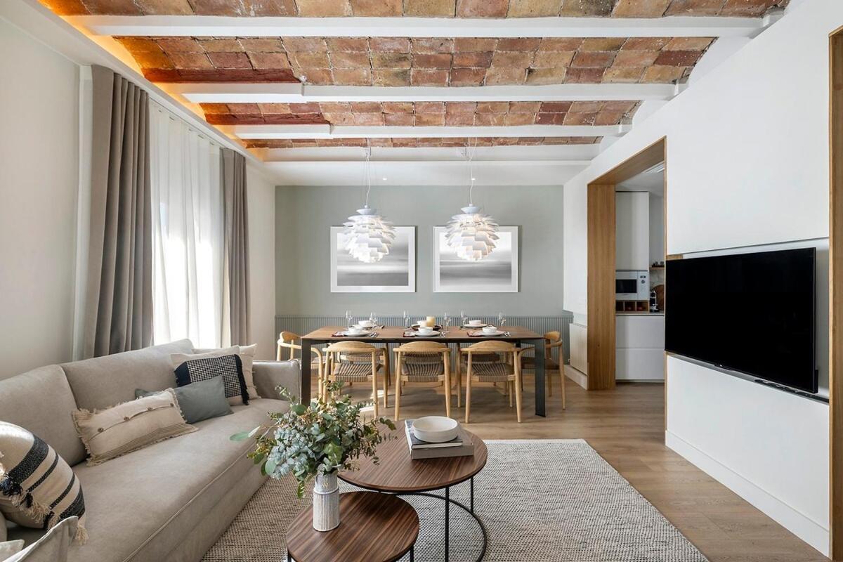 Appartement Luxury With King Beds & Ac In Heart Of Bcn *