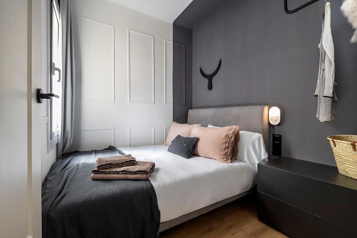 Luxury With King Beds & Ac In Heart Of Bcn *